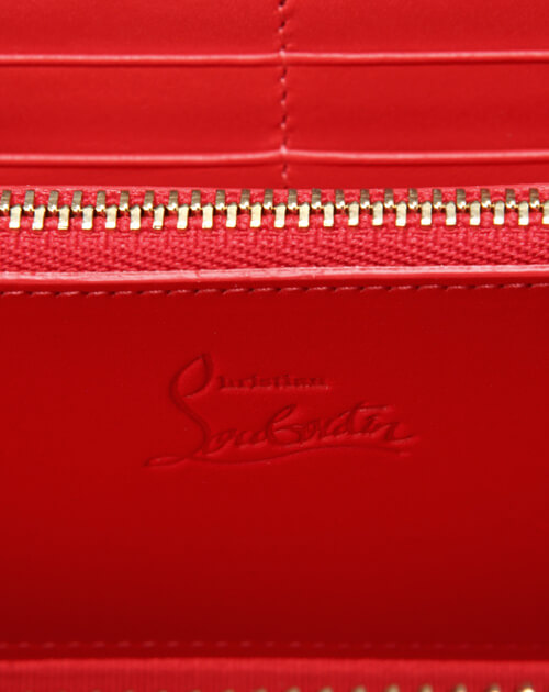 クリスチャン ルブタンコピー 　2015年春夏新作カーフスキン　ラウンドファスナー長財布PANETTONE WALLET  3135058 U071