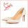 2016新作春コーデ  クリスチャン ルブタンスーパーコピー Christian Louboutin ★Anjalina アイボリーxマルチスパイク