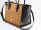 エムシーエム スーパーコピー【MCM】バッグ トートバッグ『2014年秋冬』MWT4AJD17 CB001 JEDE VISETOS MDトートバッグ ブラウン/ブラック レザー レディース