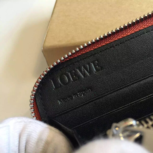 2017SS ロエベスーパーコピー ロエベ★Puzzle zip-around Around leather wallet