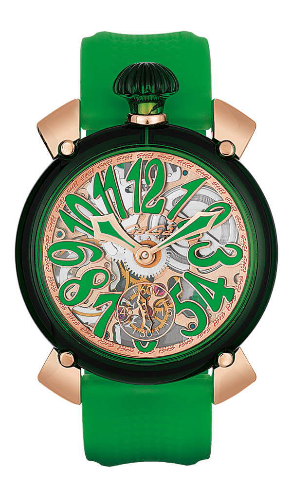 ガガミラノ マニュアーレ クリスタル 48mm 6091.01