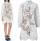 PRADA ワンピース RABBIT & LILY PRINTED SHIRT DRESS WITH TULIP HEM P430C_1QK_F0384