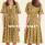 2017新作大人気GUCCI★グッチスーパーコピー ★素敵！CARDAMOM SAILBOAT PRINT FLUTTER SLEEVES