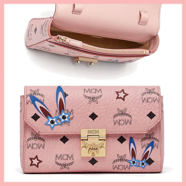 MCM クラッチバッグ 2018 STAR EYED BUNNY VISETOS クラッチ MYZ8SME74PZ MC3795