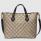 GUCCI 2018SS GG Supreme ゴールドBEE トートスプリーム バッグ S