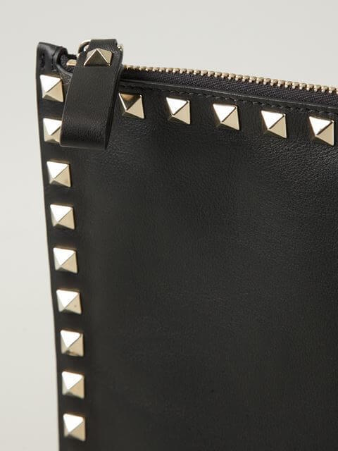 2018新作 ★"Rockstud" Leather クラッチ★Valentino ヴァレンティノスーパーコピー★