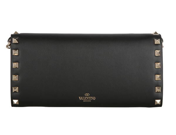 2018新作 ヴァレンティノスーパーコピー VALENTINO 18AW ROCKSTUD CHAIN WALLET