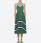 ヴァレンティノVALENTINO スカート ジャングル PB3MD00B3U4 157 LYCRA PLEATED SKIRT WITH STRIPE PANEL