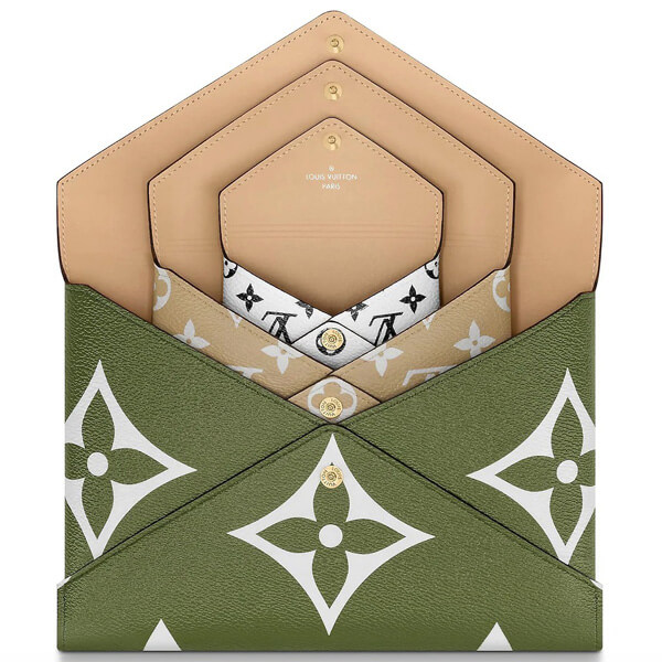 2019限定大人気【  ルイヴィトンスーパーコピー】モノグラム GIANT POCHETTE KIRIGAMI 3点セット