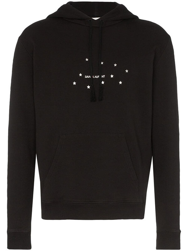 関税送料込国内発送★サンローラン stars logo hoodie 577092YBJH2