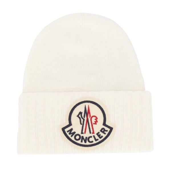 2020新作品◆MONCLER◆モンクレールスーパーコピー ロゴ ウール ビーニー 9926200A9186