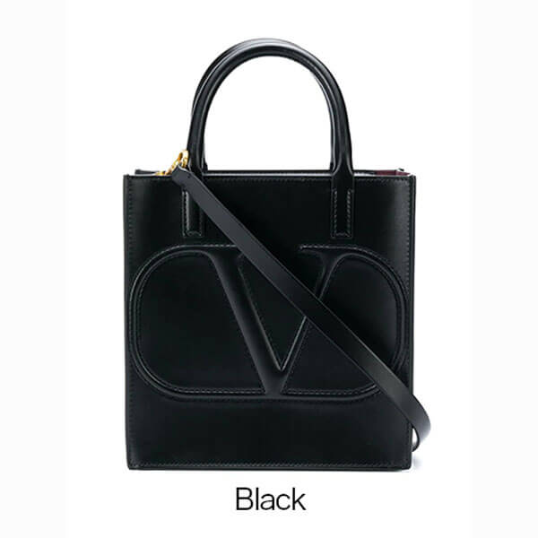 VALENTINO VLOGO WALK スモール カーフスキン トート バッグ UW2B0H23QEL