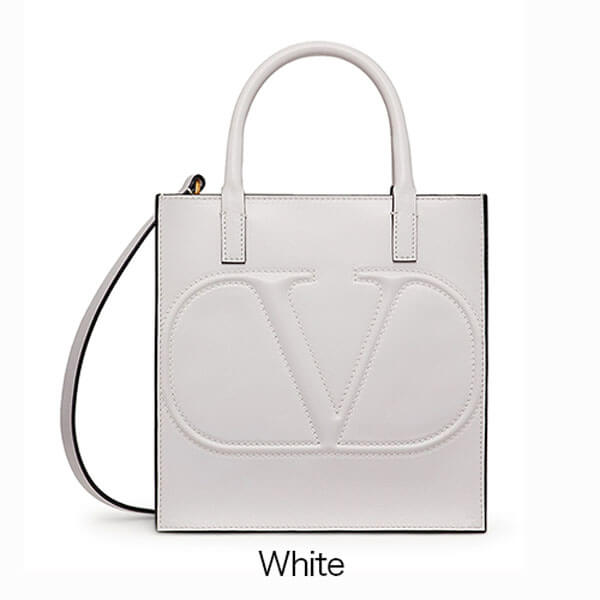 VALENTINO VLOGO WALK スモール カーフスキン トート バッグ UW2B0H23QEL
