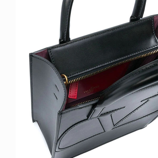 VALENTINO VLOGO WALK スモール カーフスキン トート バッグ UW2B0H23QEL