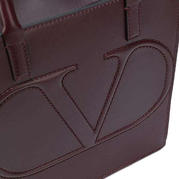 VALENTINO VLOGO WALK スモール カーフスキン トート バッグ UW2B0H23QEL