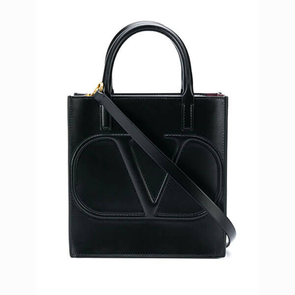 VALENTINO VLOGO WALK スモール カーフスキン トート バッグ UW2B0H23QEL