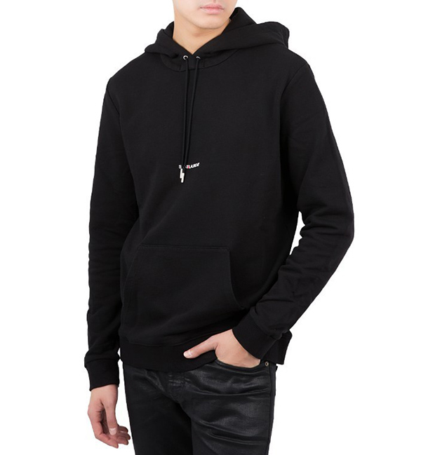 サンローラン★ロゴ入り長袖フーディ black【関税込EMS】464581 Yb2pg 1000