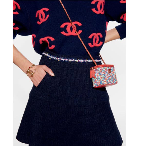 21SS プレコレクション LOOK 18☆シャネル☆カシミヤ プルオーバーP70525 K10076 NB844