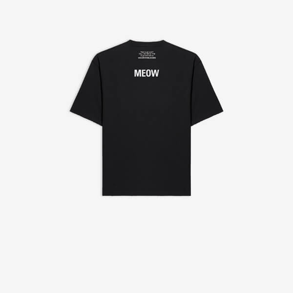 【バレンシアガ】21SS新作 I LOVE CATS XL Tシャツ 偽物641532TJVG85630
