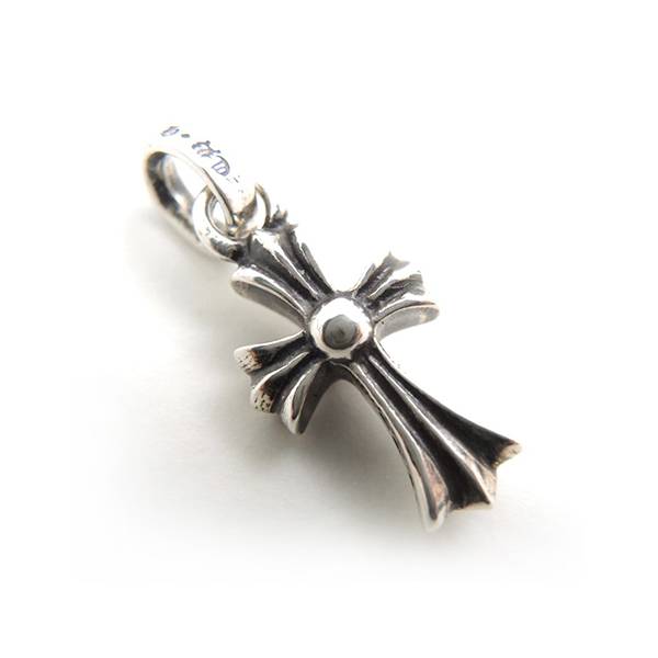 【定番人気】クロムハーツ ネックレス CH CROSS BABY FAT CHARM
