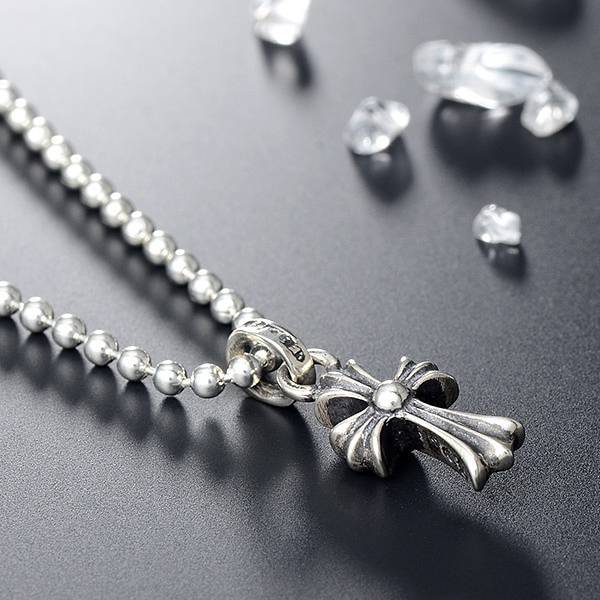 【定番人気】クロムハーツ ネックレス CH CROSS BABY FAT CHARM