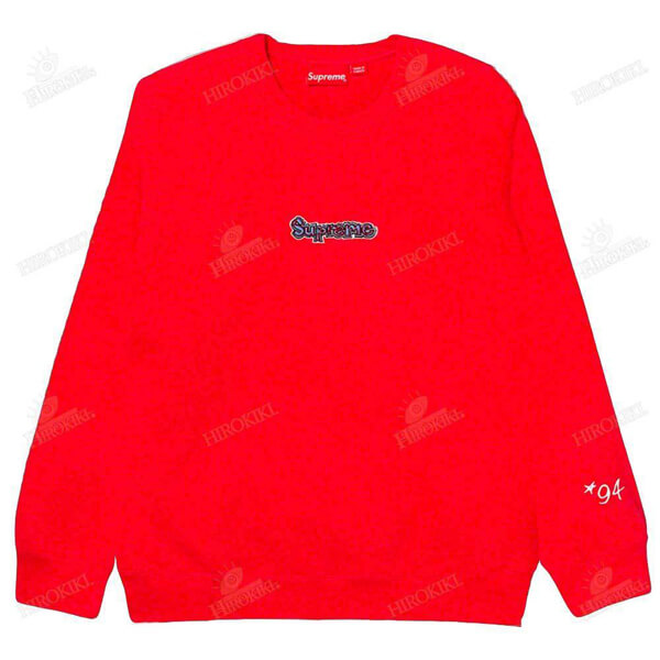 21SS /シュプリーム Gonz Logo Crewneck ゴンズ ロゴ クルーネック コピー