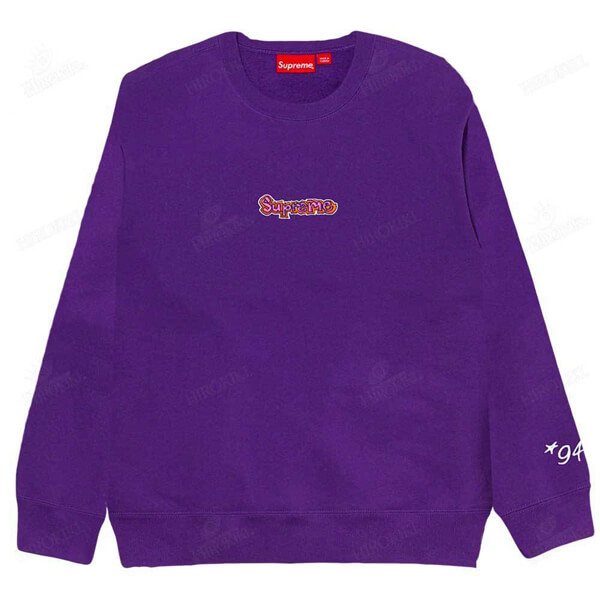 21SS /シュプリーム Gonz Logo Crewneck ゴンズ ロゴ クルーネック コピー