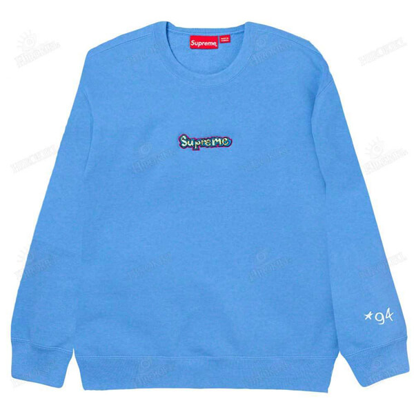 21SS /シュプリーム Gonz Logo Crewneck ゴンズ ロゴ クルーネック コピー