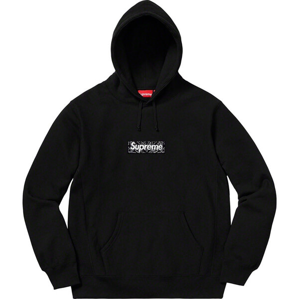 ★シュプリーム★コピー Week16★ Bandana Box Logo Hooded Sweatshirt