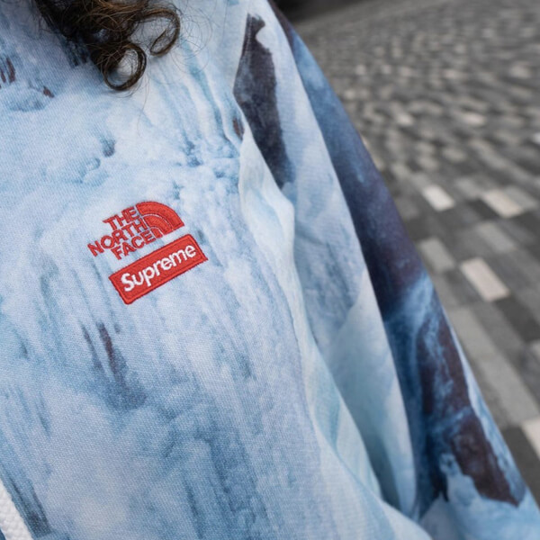 ★21SS★シュプリーム ノースフェイス 偽物Ice Climb Hooded Sweatshirt