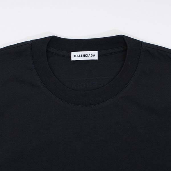 バレンシアガ バック ロゴ 半袖 Tシャツコピー レディース496052