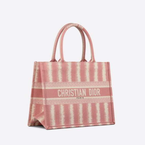 ディオール★BOOK TOTE スモールバッグ偽物 D-Stripes M1296ZRFQ_M912